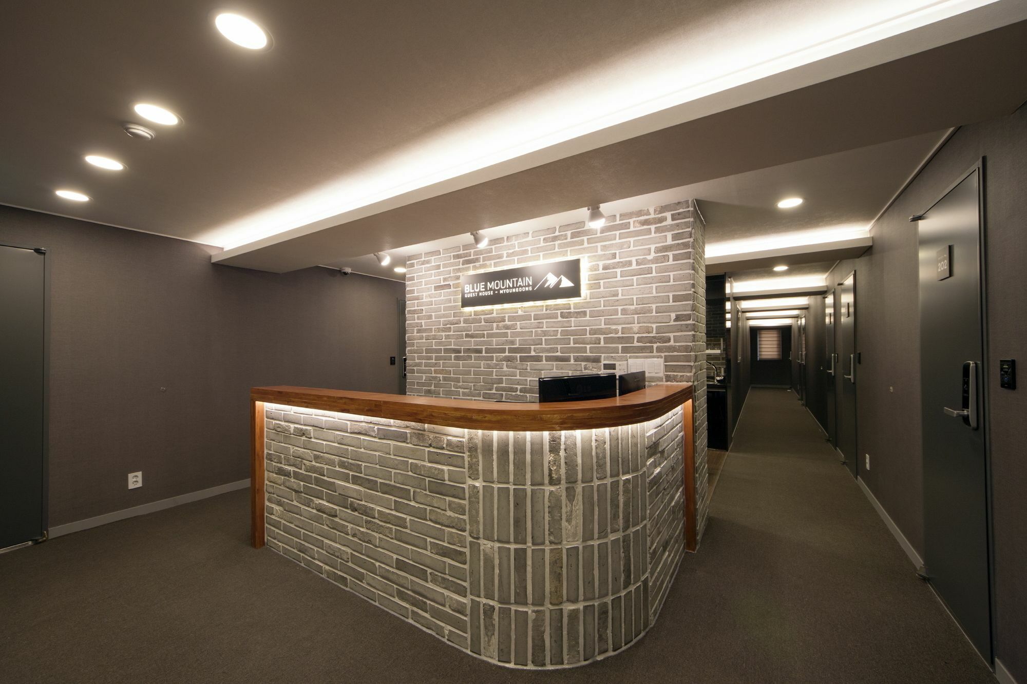 บลู เมาน์เท็น มย็องดง Hotel โซล ภายนอก รูปภาพ